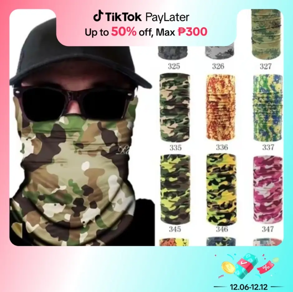 LIK Camouflage Multi Scarf Style Turban