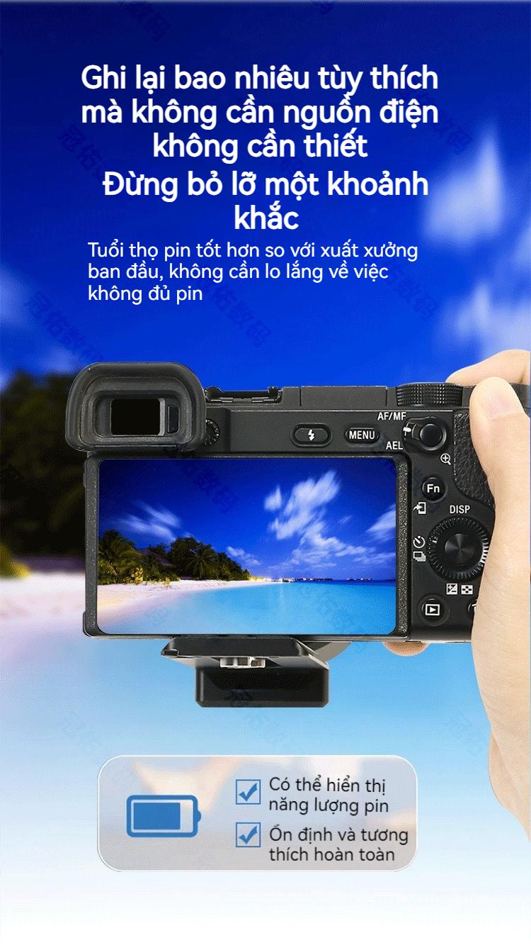 Product Introduction of Bộ pin máy ảnh, Sony DSLR-A100 A200 A300 A350, bao gồm bộ sạc và cáp dữ liệu Phụ Kiện Camera 16