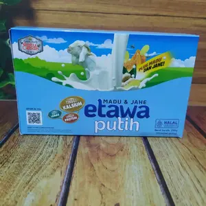Susu Kambing Etawa Ratu Lebah Etawa Putih Madu & JAHE Perbox Isi 10 Shacet