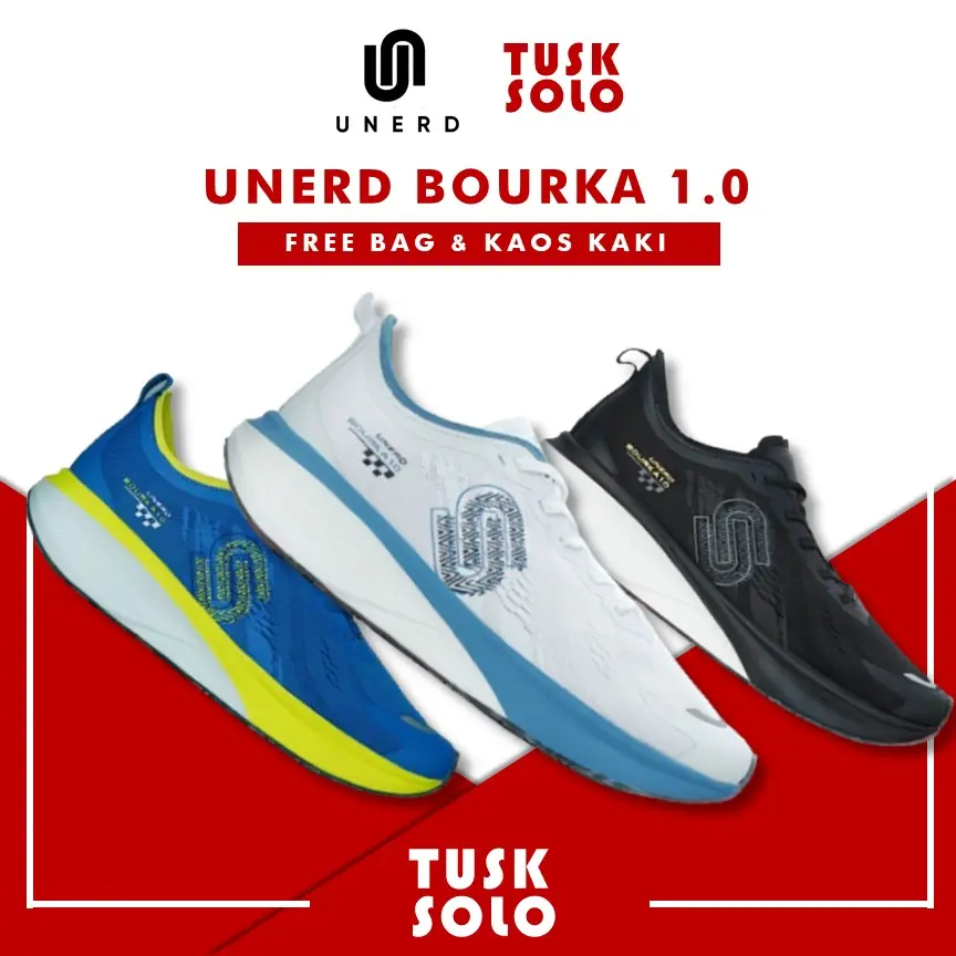 Sepatu Unerd Bourka Sepatu Sport Running Sepatu Olahraga Lari Unerd