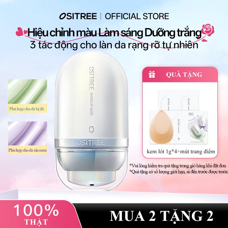   KOL  OSITREE Kem lót dưỡng trắng da phiên bản nâng cấp Hiệu chỉnh tông da tự nhiên Làm sáng da tức thì Giữ ẩm Cho làn da rạng rỡ – mềm mịn – không khuyết điểm 25g 