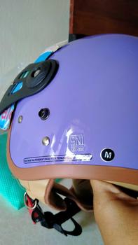 Product Review of HELM BOGO DEWASA KACA PILOT CLEAR MODEL HIJAB RETRO PRIA WANITA LIST BUSA COKLAT FULL LEHER SNI TERBARU MOTORCYCLE from T** S**e 0