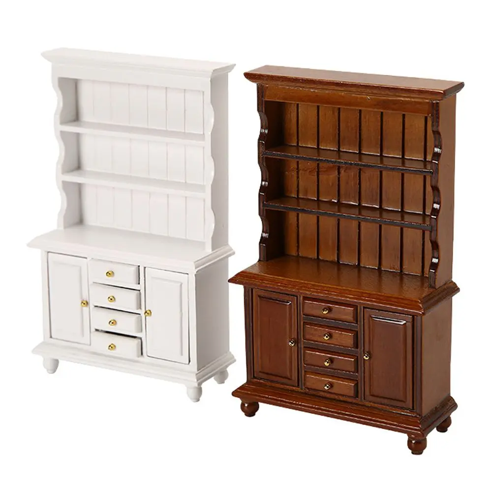 Phụ Kiện Cabin Mới, Tủ Gỗ, Tủ Sách, Đồ Nội Thất Thu Nhỏ Đa Chức Năng