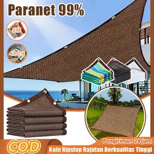 Jaring Paranet dengan perlindungan UV 99% / Tersedia / Jaring PE dan nilon tahan lama, bernapas, dan berdensitas tinggi / Jaring rumah kaca / Jaring peneduh taman