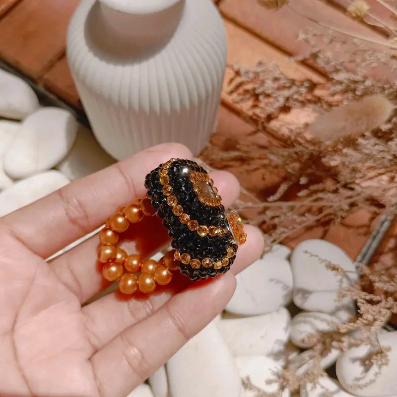Hanna series Tasbih digital cincin/gelang mutiara 3