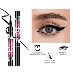 Eyeliner Pencil Long Lasting 36H Pigmanted Eyeliner Pensil Black Anti Air LA251