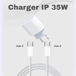 Charger ip 35watt Super Fast Charging Type C To C Original 100% Compatible All Type Series