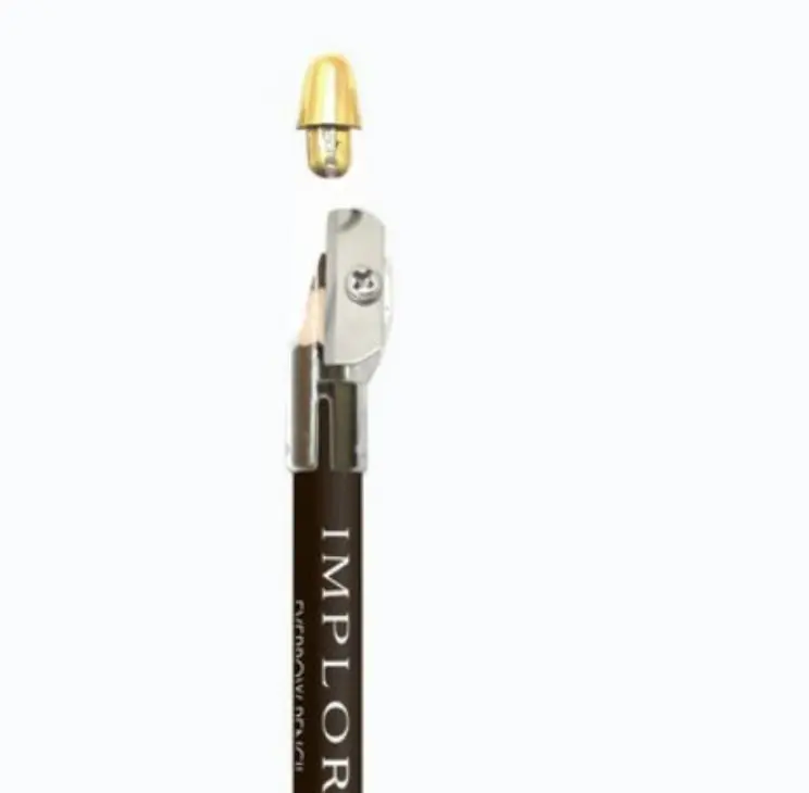 pensil alis implora IMPLORA eyebrow pencil 2 in 1 | pensil alis murah Waterproof 5