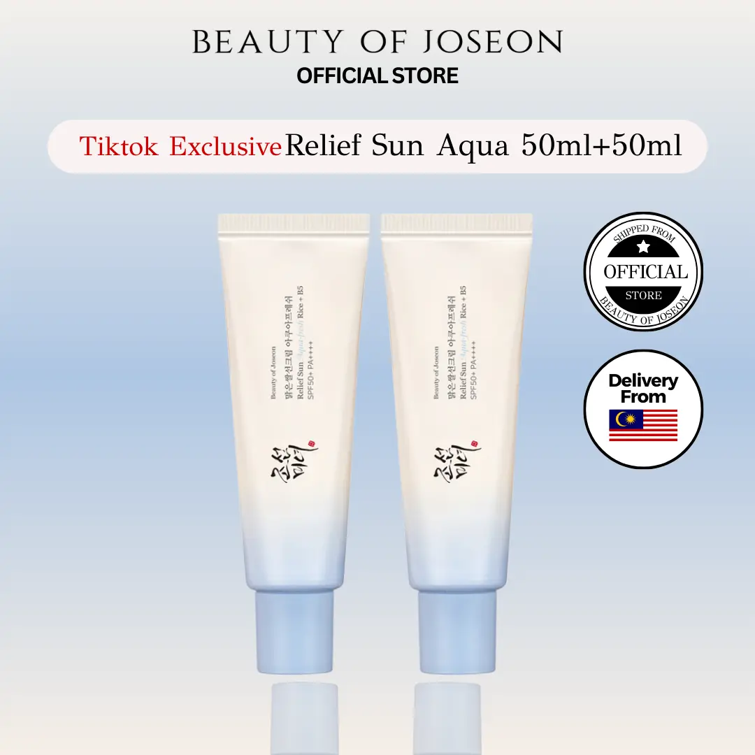 [B1F1] Beauty Of Joseon Relief Sun Aqua Twin Combo Skincare Sunscreen
