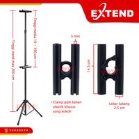 Gambar Tripod Stand Banner Display Poster Menu Cafe Spanduk 2 Sisi Outdoor Indoor BS-200 - Clamp Jepit Only dari Foyu Photo Kota Surabaya 3 Tokopedia