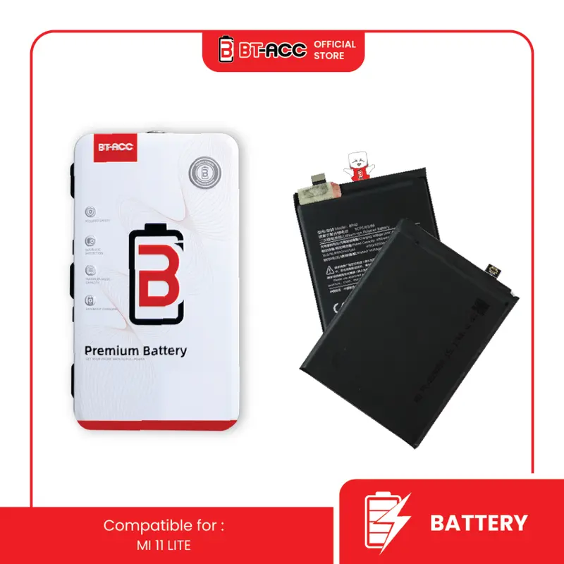 BT-ACC BP42 Battery Baterai Battre For Xiaomi Mi 11 Lite