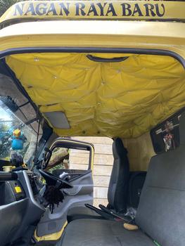 Product Review of plafon mobil cover atap atau kabin belakang mobil truck canter HDL 136ps ragasa 135ps dan fuso figther oren car Kendaraan Truk from f**a 0