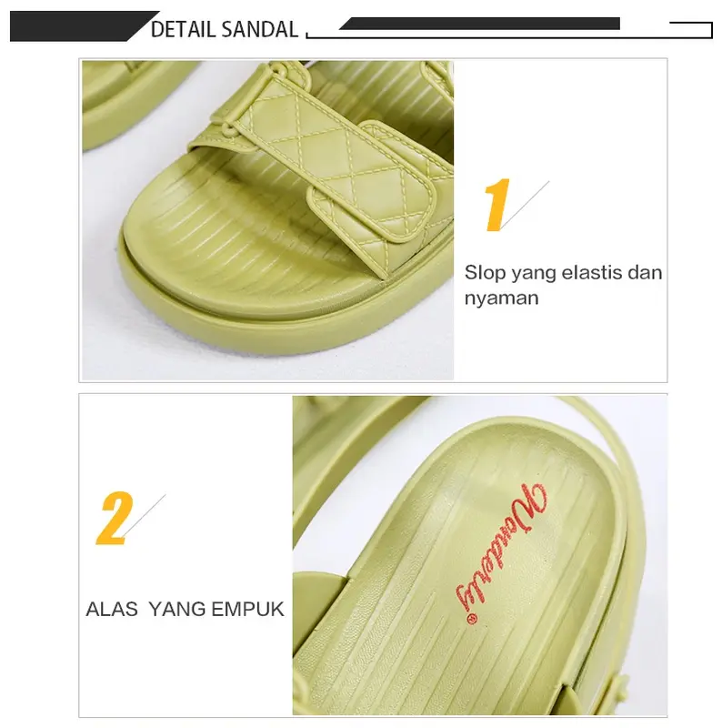 SENDAL WANITA 2 IN 1 JELLY WONDERLY 2000-1 4