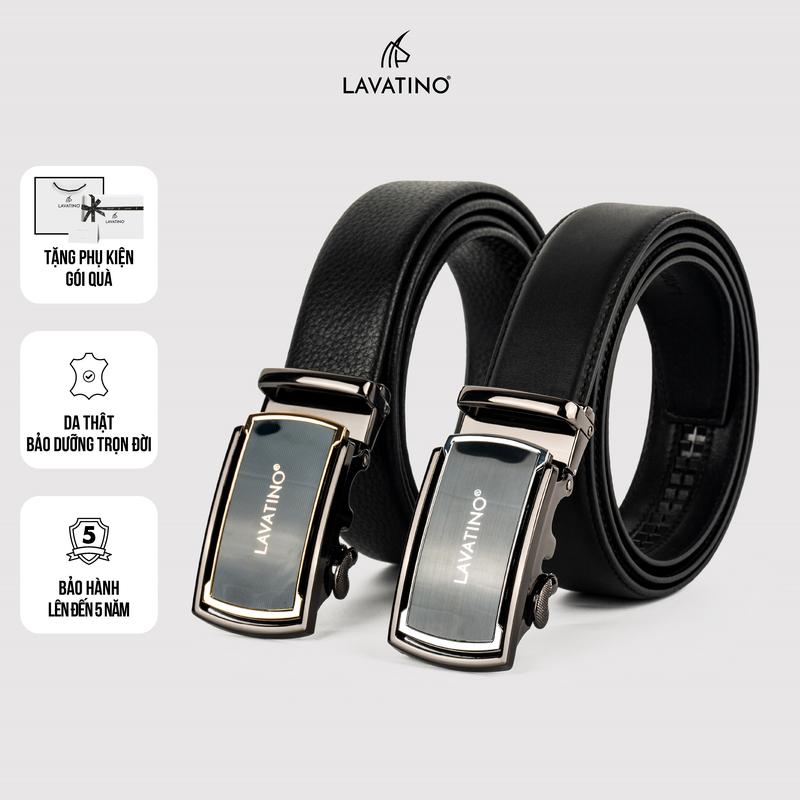  Thắt Lưng Nam Cao Cấp Hàng Hiệu Full Box Chính Hãng LAVATINO Làm Quà Tặng Sinh Nhật - TIMELESS 04-04 