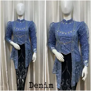 Kebaya Miranda tile payet/ kutu baru sanghai tile /kebaya lamaran