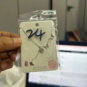 [LIVE ONLY] MS-922B Kalung  Moissanite  Silver S925 High Quality