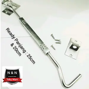 JUMBO size 25cm Hak angin penahan jendela rumah 10inch / Cantolan jendela