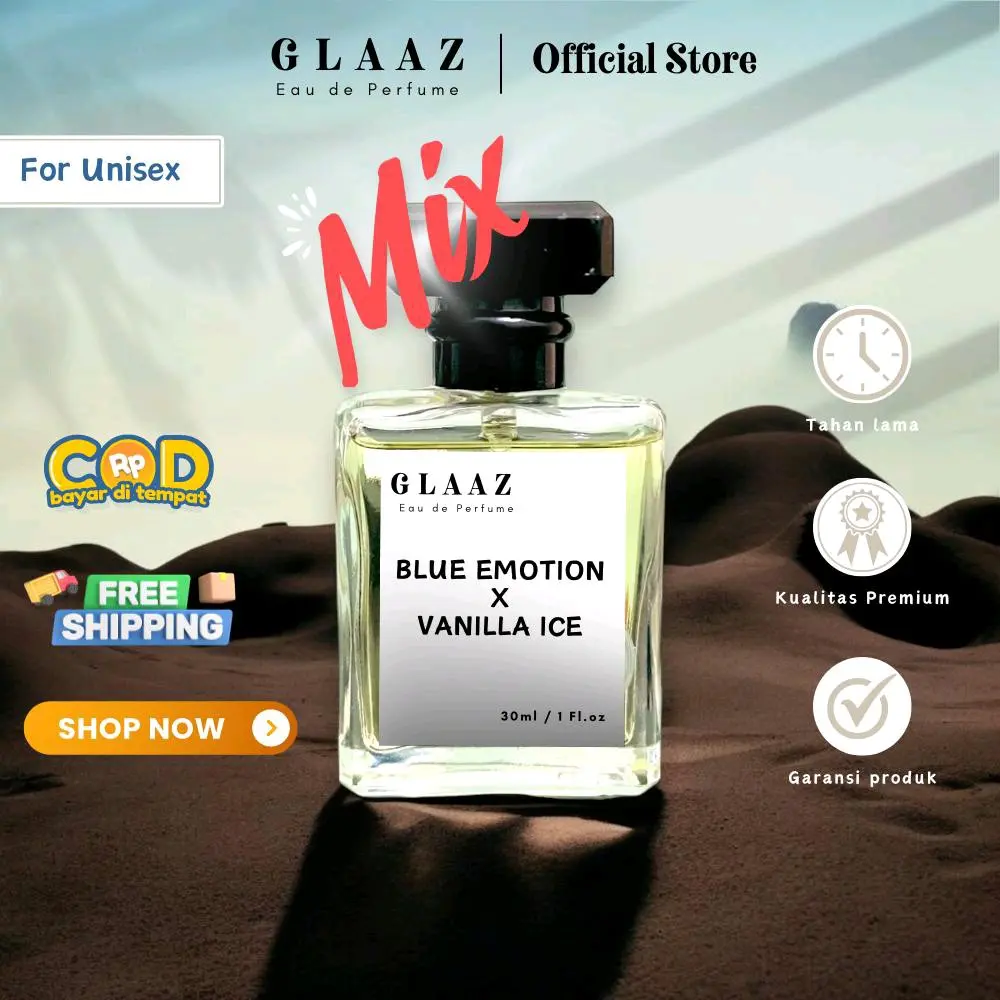 Blue Emotion X Vanilla Ice by Glaaz Parfum - Aroma Unisex
