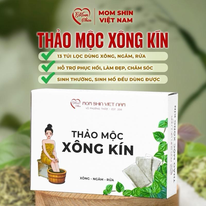 MOM SHIN | Thảo Mộc Xông Kín [13 Túi Lọc Lớn] | Xông Rửa Vùng Kín, Vũ Phương Thảo MomShin, Shop Mẹ Thảo, Hỗ Trợ Xông Kín Cho Chị Em Phụ Nữ, Women