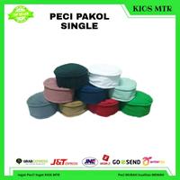 Gambar PECI PAKOL SINGEL ALL SIZE , Peci Pakol Single Dewasa , Peci Haji Pakol , Peci Kopiah Pakol Single dari kios MTR Kab. Bogor 5 Tokopedia