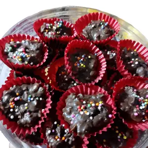 Coklat Kacang Renyah dan Gurih Toples 500grm - Makanan, Manis, Kering, Food, Biskuit, Cokelat, Snack, Cemilan, Cookies Camilan Chocolate
