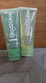 Product Review of Glad2Glow 3PCS Gel Cleanser Centella Salicylic Acid Acne | Face Wash Facial Cleanser Sabun Cuci Muka Pembersih Pencuci Muka Kering Kotoran Membersihkan Berjerawat Wajah Mencerahkan from z**4 0