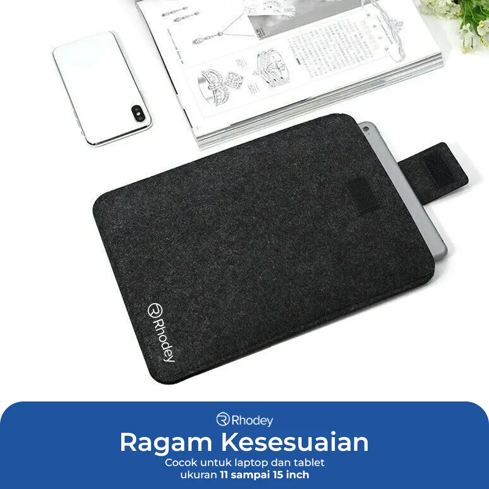 Rhodey Sleeve Case Laptop Felt 13 Inch laptop