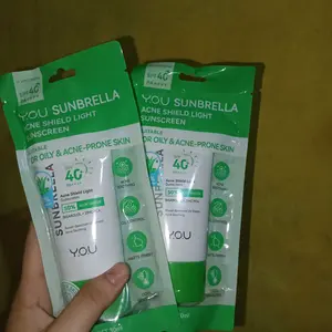 [ACNE NEW LAUNCH] YOU Acne Shield Light Sunscreen SPF40+ PA++++ Tabir Surya Oil Control untuk Kulit Berjerawat Sensitive Acne Skin Friendly Ringan UVA UVB Blue Light Skincare Sunblock Tidak Berminyak All Skin Type