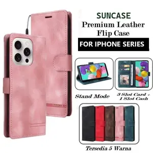 Case for IPHONE SERIES casing fuji model flip buka tutup casing standing ada tempat foto dan kartu juga tali hp