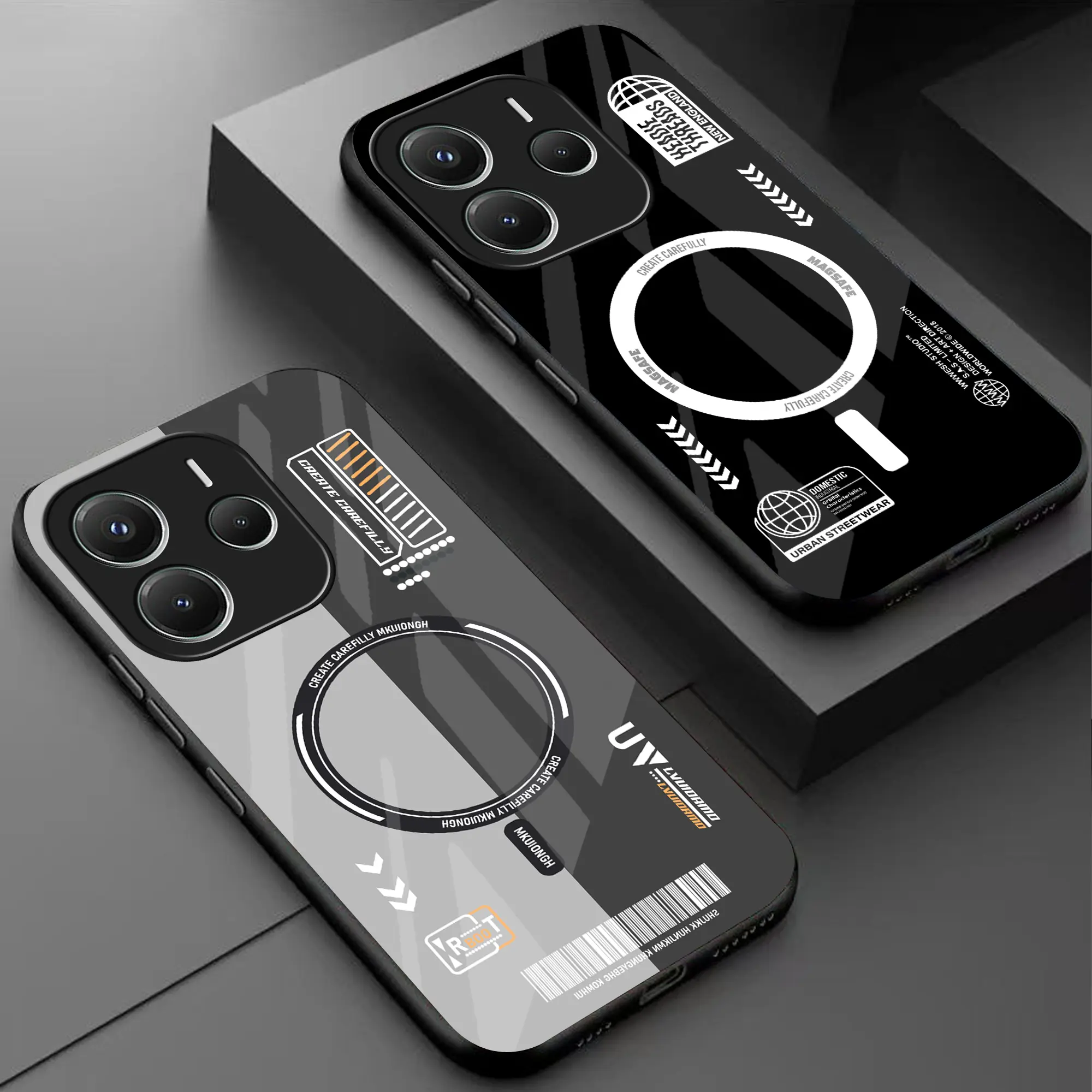 [K41] Softcase Glass Compatible For R3DMI NOTE 14 - Kesing Glossy R3DMI NOTE 14 - Casing Glass R3DMI NOTE 14