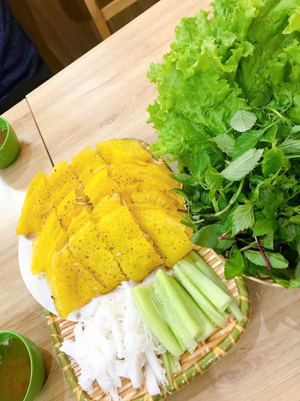  Bột bánh xèo Minh Huy gói 1kg ,làm bánh giòn tan không ngấm dầu có hướng dẫn 