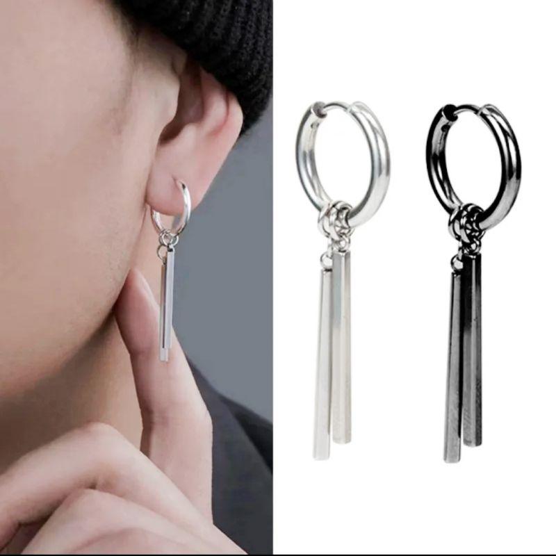 Anting korea model zoro titanium anti karat 1