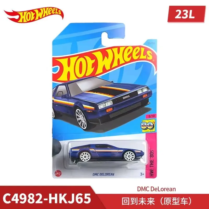 Hot Wheels C4982 alloy car model 23L-101 DeLorean