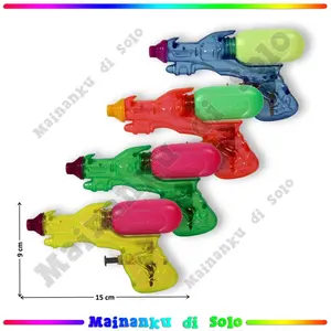 [warna random] Mainanku Air Yanli 15 cm Water Gun