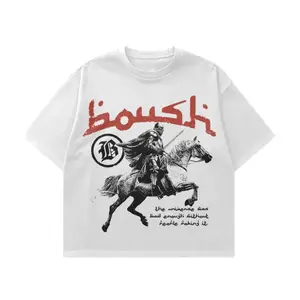Horse Troop | Kaos boxy oversize heavyweight cotton combed 22s | Boxy Tee | T-shirt kaos wanita | Baju kaos oversize lengravhgdoit -7