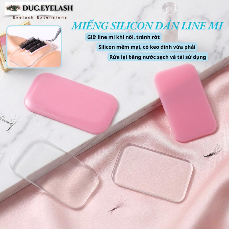 Miếng Silicon dán line mi, siêu co dãn, siêu bền, hỗ trợ nối mi chuyên nghiệp,…