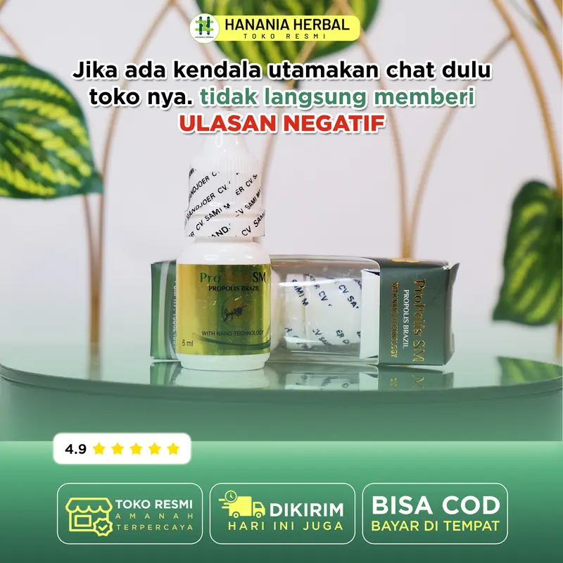 Propolis SM Gonore Sifilis Raja Singa Pria Wanita Remaja dan Dewasa - HananiaHerbal 7