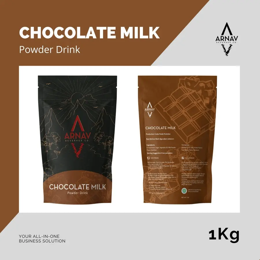 Chocolate Milk Powder Drink Arnav 1 Kg - Minuman Bubuk Cokelat Susu