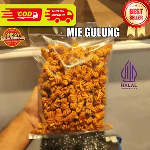 Mie Gulung Pedas 500 Gram Daun Jeruk Mie Gulung Cetar Lilit Crispy Original Dun Jeruk Jajan Viral Aneka Seblak Istimewa
