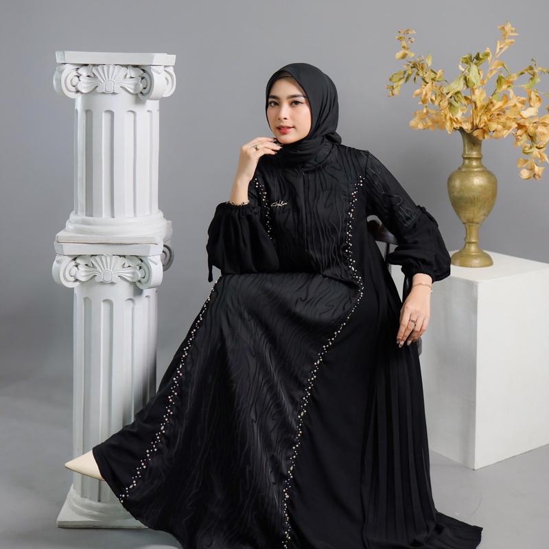 Syarqia dress by halwa apparel agen resmi 2