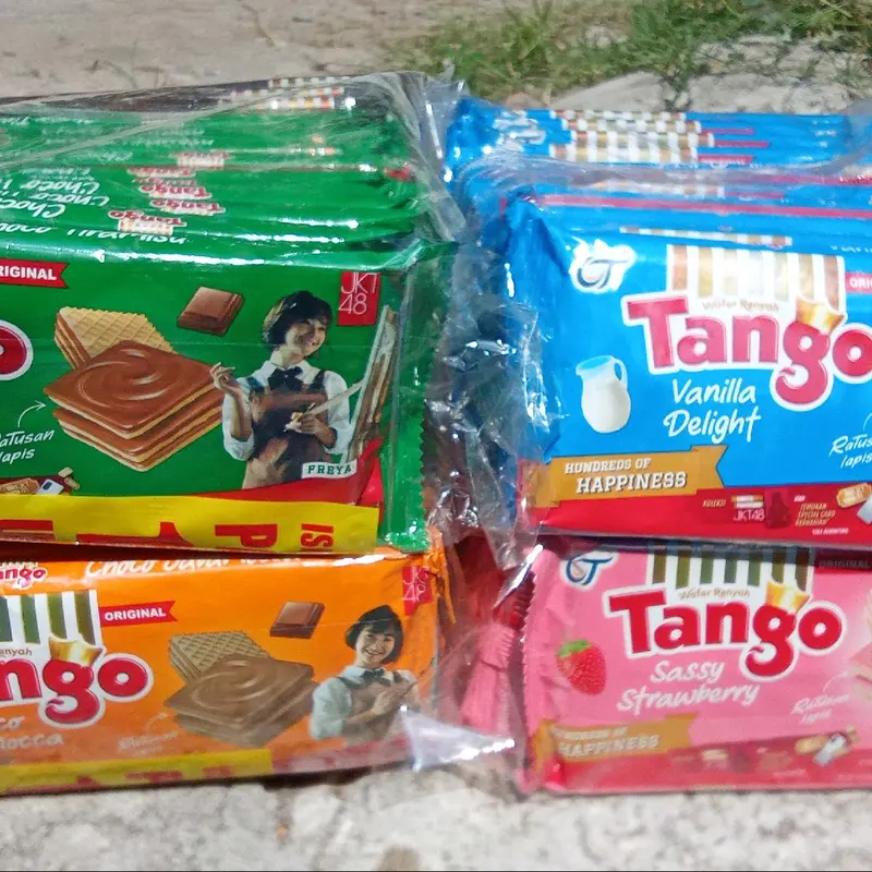 TANGO JKT 48 WAFER RASA BLACKPINK LIMITED EDITION NETTO 35 GR X 10 PCS 7