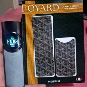 Redbyness|Skin Stiker Foyard Black Stiker Leather