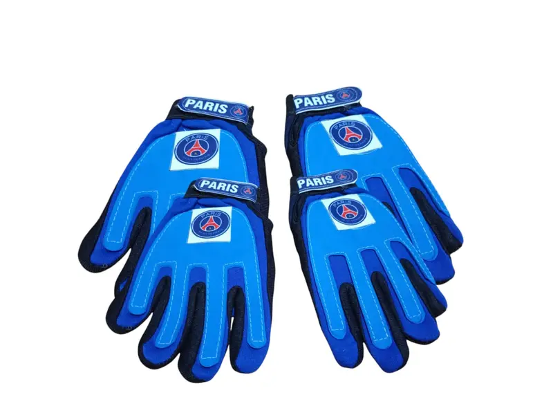 sarung tangan kiper anak warna biru/, sarung tangan olahraga, sarung tangan sepak bola 3