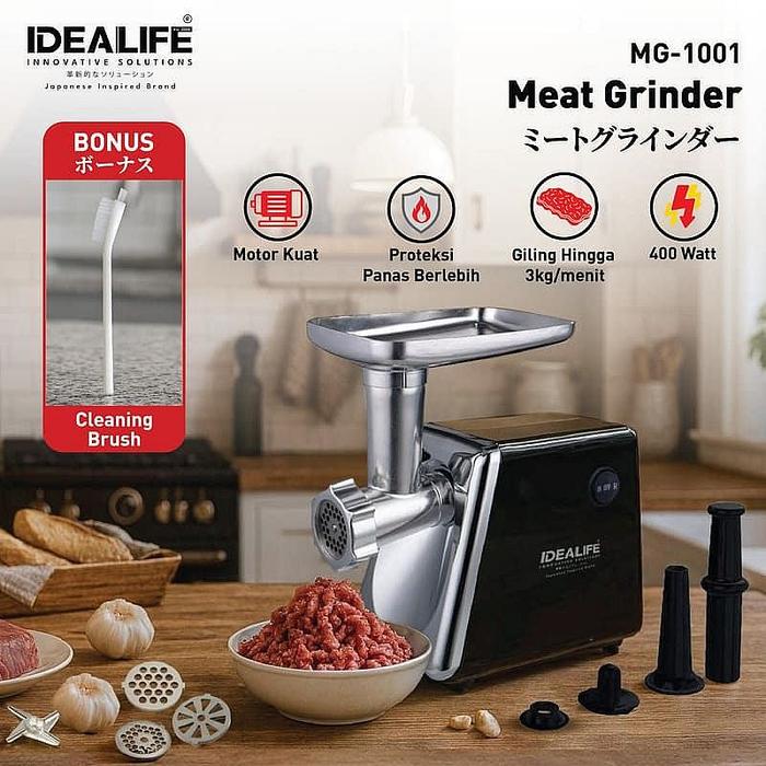 Gambar IDEALIFE - Meat grinder - Penggiling Daging -( MG-1001) dari IDEALIFE ONLINE STORE Kota Administrasi Jakarta Utara Tokopedia