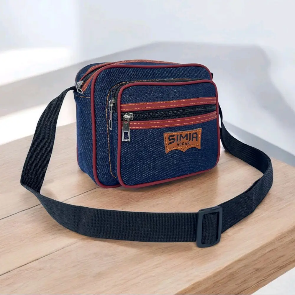Tas bahu selempang minibag slingbag tebal pria dan wanita tas kerja fungsional