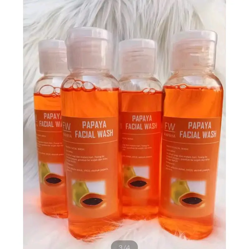 Sabun Pepaya Kental Harum 100ml|| Facial Wash Sabun Mencerahkan Wajah