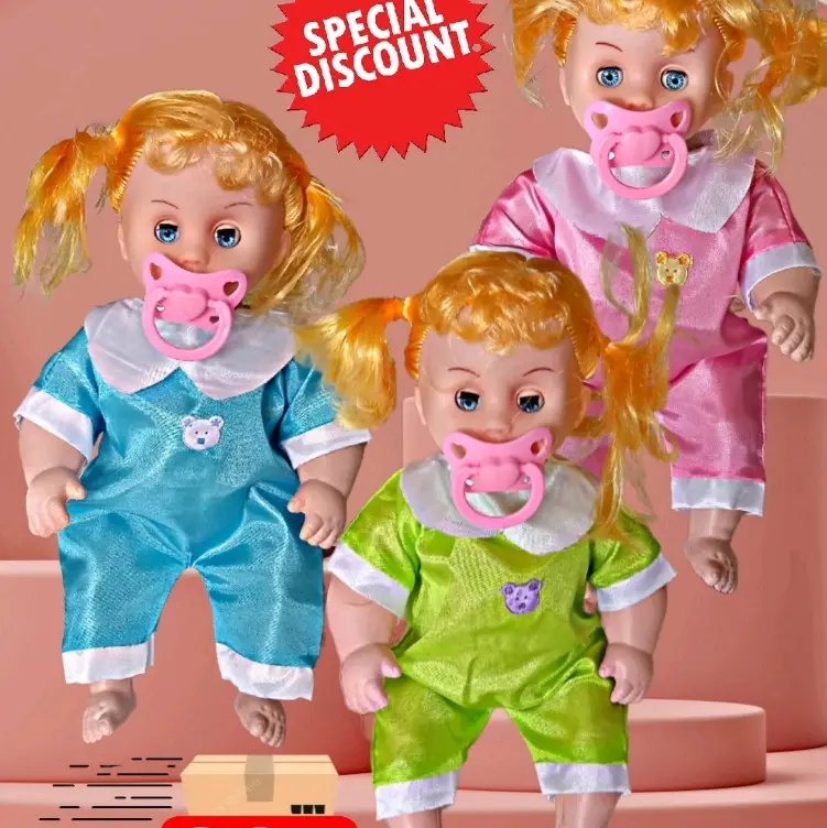 SH 189 boneka bayi nangis empeng / boneka nangis owek owek / boneka nangis empeng / bayi nangis boneka dot Hadiah Dolls 1