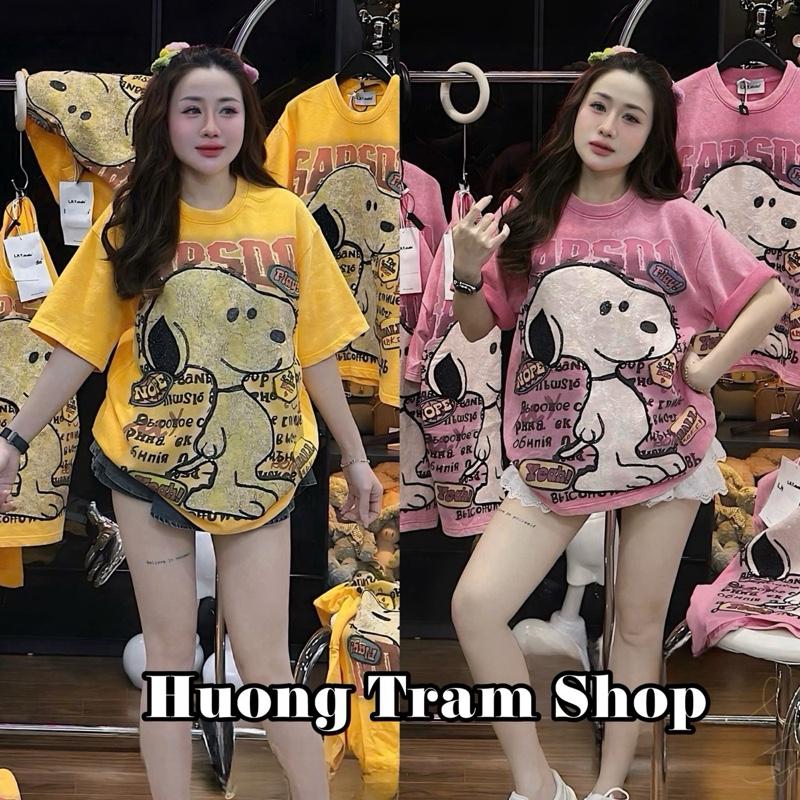 ÁO CÚN SAPO IN 2 MẶT NHŨ KIM TUYẾN - Áo Thun Freesize (42-70kg) , chất cotton 4 chiều mềm mịn mát , form dáng rộng dấu quần , áo thun nữ form rộng , Hương Trầm Shop