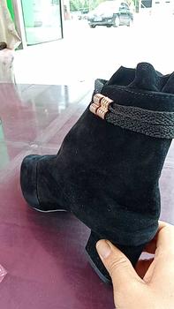 Product Review of ALVEENASHOES sepatu heels boots korea casual from p**a m**4 0