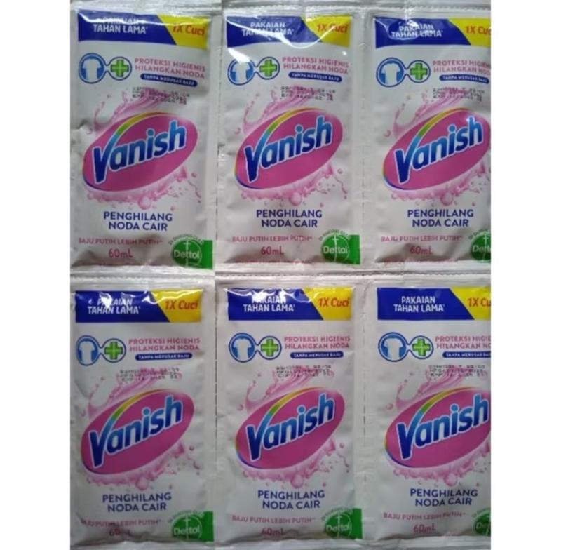 VANISH Cair Renceng [12 Sachet] - Pembersih Noda Ampuh 4